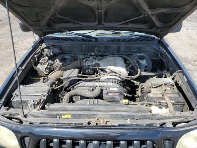 5TEGN92N74Z466205 - 2004 TOYOTA TACOMA DOUBLE CAB PRERUNNER BLACK photo 11