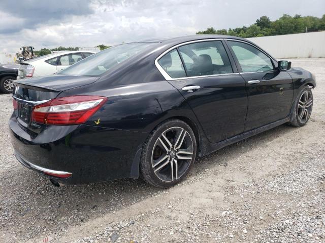 1HGCR2F52HA110525 - 2017 HONDA ACCORD SPORT BLACK photo 3