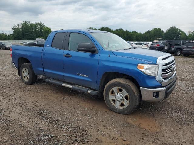 5TFUM5F11GX067758 - 2016 TOYOTA TUNDRA DOUBLE CAB SR/SR5 BLUE photo 4