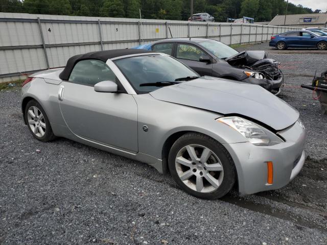 JN1AZ36A34M252855 - 2004 NISSAN 350Z ROADSTER SILVER photo 4