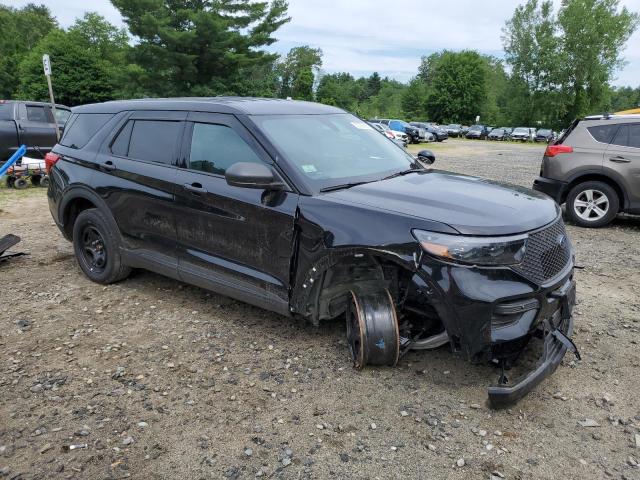 1FM5K8AB4NGB52727 - 2022 FORD EXPLORER POLICE INTERCEPTOR Schwarz Foto 4