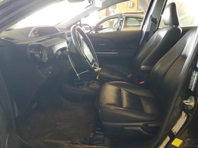 JTDKDTB33J1605373 - 2018 TOYOTA PRIUS C შავი ფოტო 7