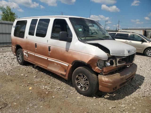 1FDRE14L23HA05933 - 2003 FORD ECONOLINE E150 VAN Dwukolorowy zdjęcie 4
