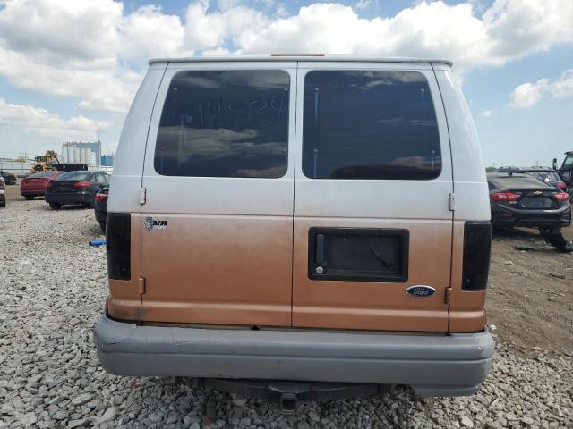 1FDRE14L23HA05933 - 2003 FORD ECONOLINE E150 VAN Dwukolorowy zdjęcie 6