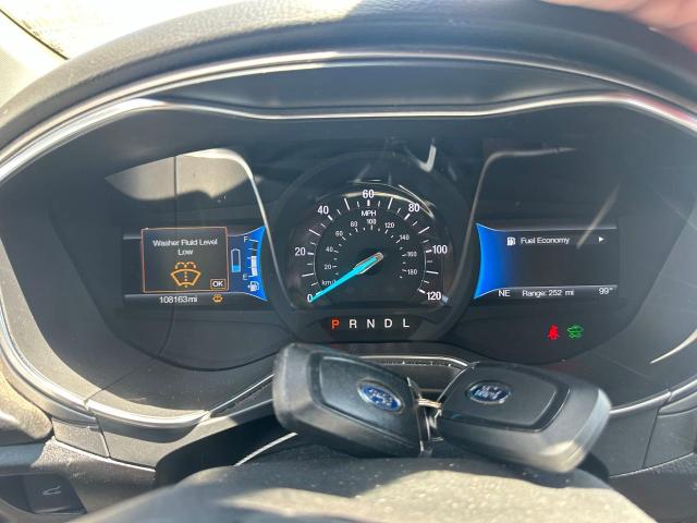 3FA6P0LU1JR111846 - 2018 FORD FUSION SE HYBRID GOLD photo 8