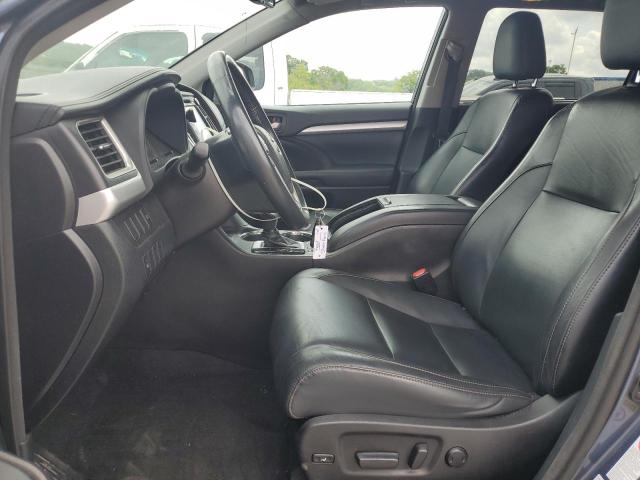 5TDJKRFH9GS230000 - 2016 TOYOTA HIGHLANDER XLE BLUE photo 7