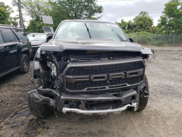 1FTFW1RGXJFC37639 - 2018 FORD F150 RAPTOR BLACK photo 5