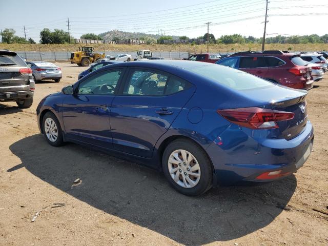 5NPD74LF3KH486989 - 2019 HYUNDAI ELANTRA SE BLUE photo 2