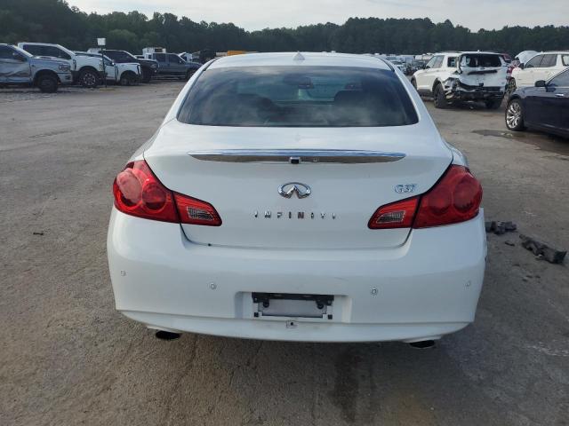 JN1CV6AP2CM621284 - 2012 INFINITI G37 BASE WHITE photo 6