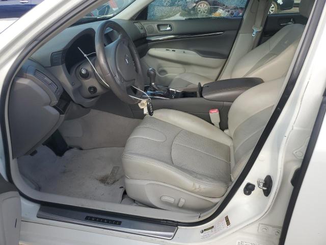 JN1CV6AP2CM621284 - 2012 INFINITI G37 BASE WHITE photo 7