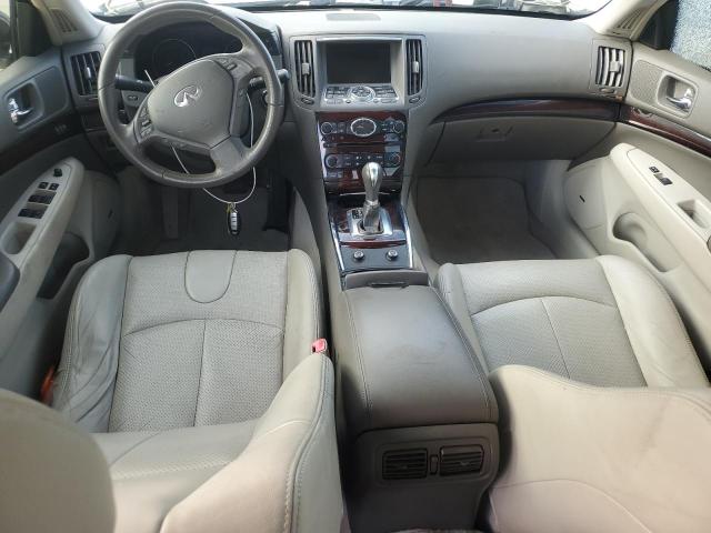 JN1CV6AP2CM621284 - 2012 INFINITI G37 BASE WHITE photo 8