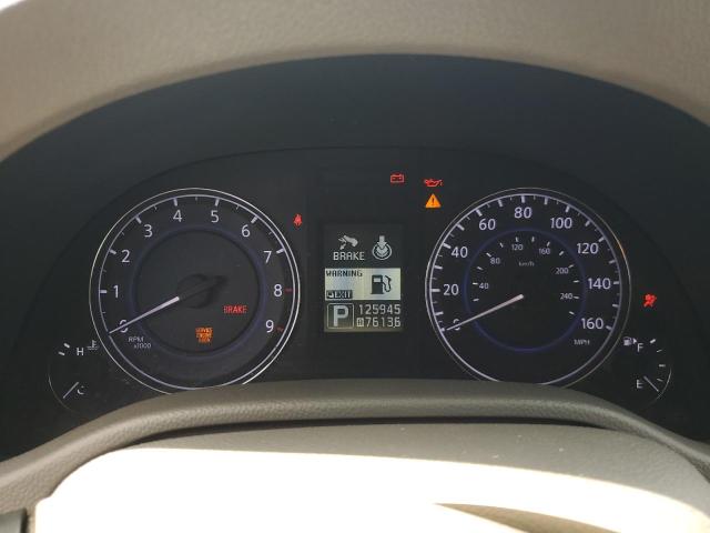 JN1CV6AP2CM621284 - 2012 INFINITI G37 BASE WHITE photo 9