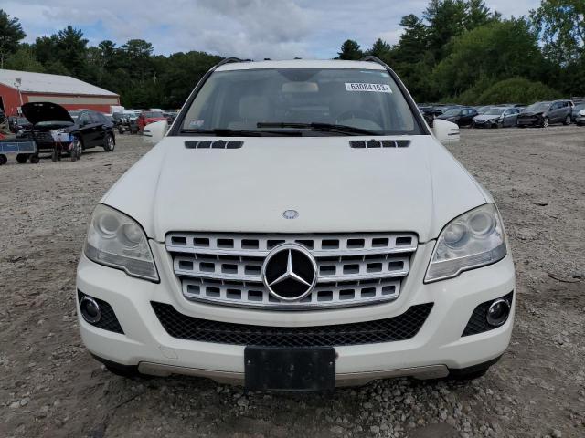 4JGBB8GB2BA641720 - 2011 MERCEDES-BENZ ML 350 4MATIC WHITE photo 5