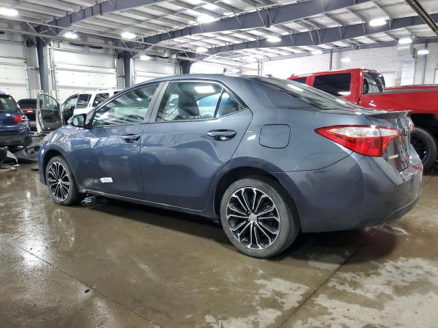 2T1BURHE2FC297661 - 2015 TOYOTA COROLLA L BLUE photo 2