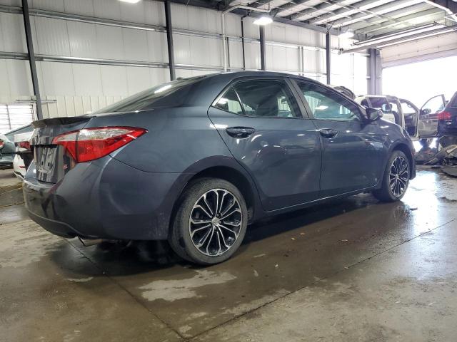 2T1BURHE2FC297661 - 2015 TOYOTA COROLLA L BLUE photo 3