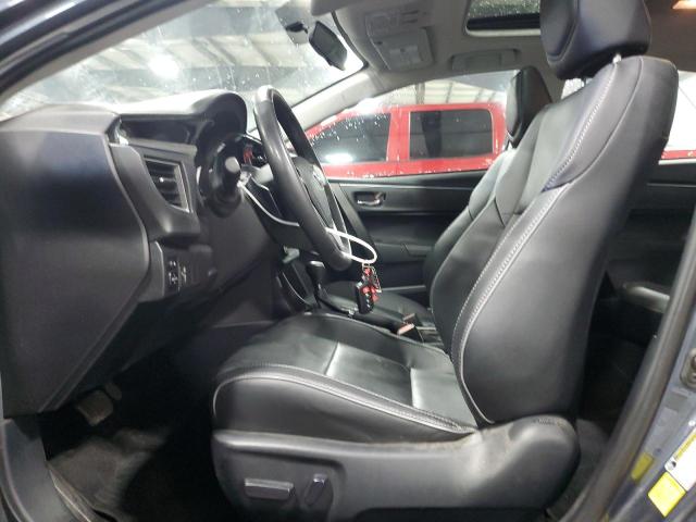 2T1BURHE2FC297661 - 2015 TOYOTA COROLLA L BLUE photo 7