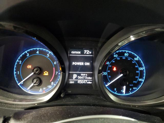 2T1BURHE2FC297661 - 2015 TOYOTA COROLLA L BLUE photo 9