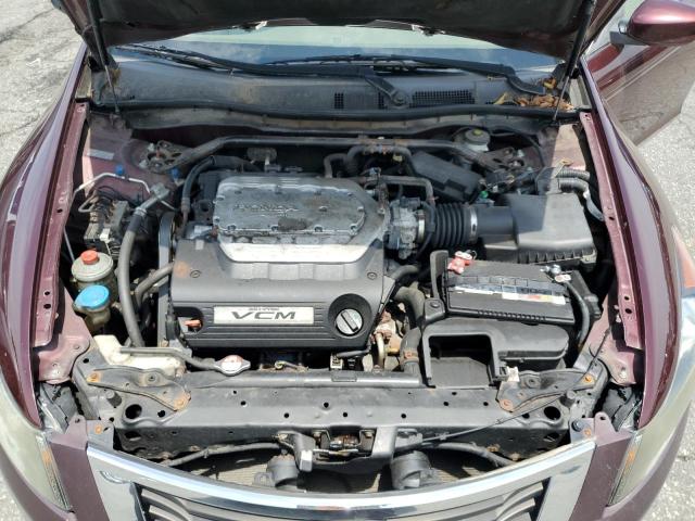 1HGCP36849A017061 - 2009 HONDA ACCORD EXL RED photo 11