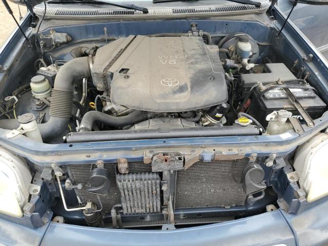 5TBRU34185S448970 - 2005 TOYOTA TUNDRA ACCESS CAB SR5 BLUE photo 11