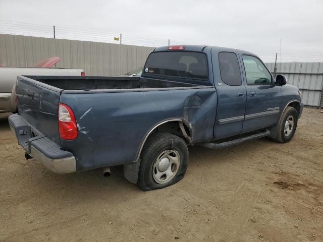 5TBRU34185S448970 - 2005 TOYOTA TUNDRA ACCESS CAB SR5 BLUE photo 3