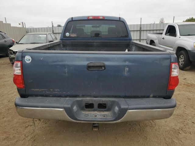 5TBRU34185S448970 - 2005 TOYOTA TUNDRA ACCESS CAB SR5 BLUE photo 6