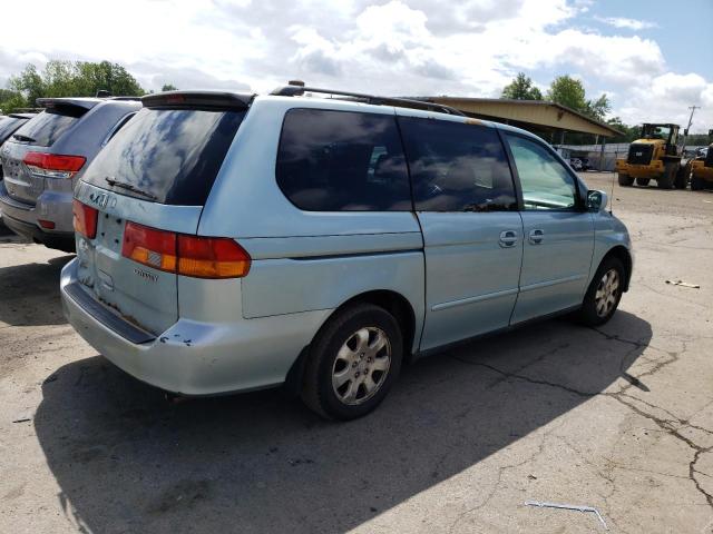 5FNRL18663B112322 - 2003 HONDA ODYSSEY EX TEAL photo 3