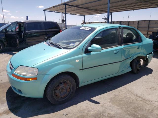 KL1TD52675B351023 - 2005 CHEVROLET AVEO BASE Turkuaz foto 1