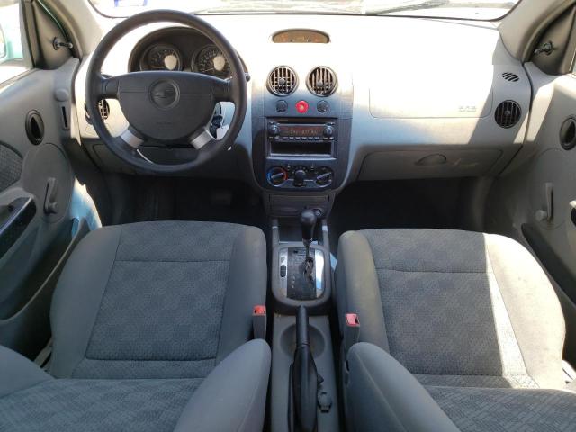KL1TD52675B351023 - 2005 CHEVROLET AVEO BASE Turkuaz foto 8