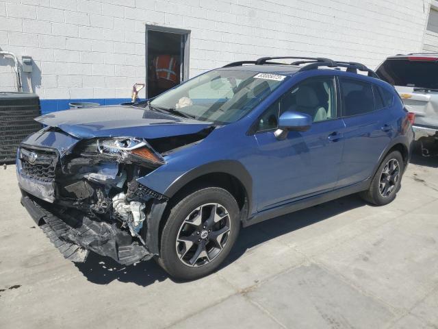 JF2GTABC4JH313561 - 2018 SUBARU CROSSTREK PREMIUM BLUE photo 1