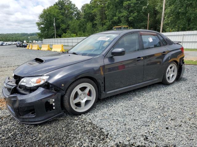 JF1GV7E67EG004802 - 2014 SUBARU IMPREZA WRX GRAY photo 1