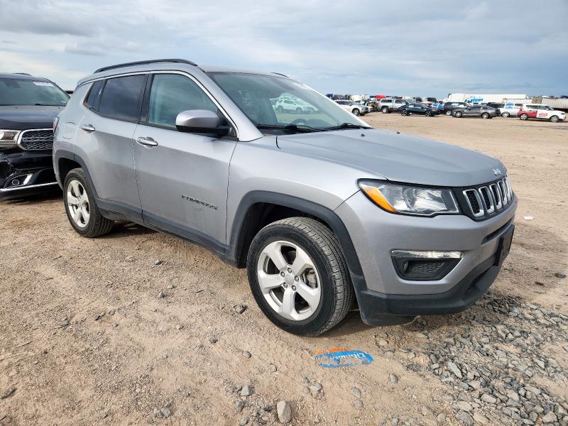 3C4NJDBB6MT580274 - 2021 JEEP COMPASS LATITUDE SILVER photo 4