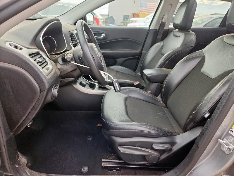 3C4NJDBB6MT580274 - 2021 JEEP COMPASS LATITUDE SILVER photo 7