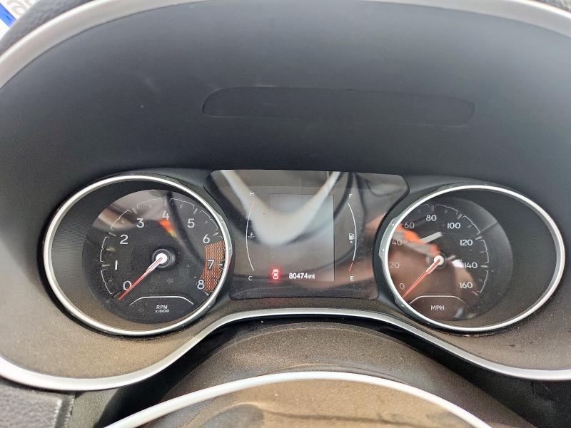 3C4NJDBB6MT580274 - 2021 JEEP COMPASS LATITUDE SILVER photo 9