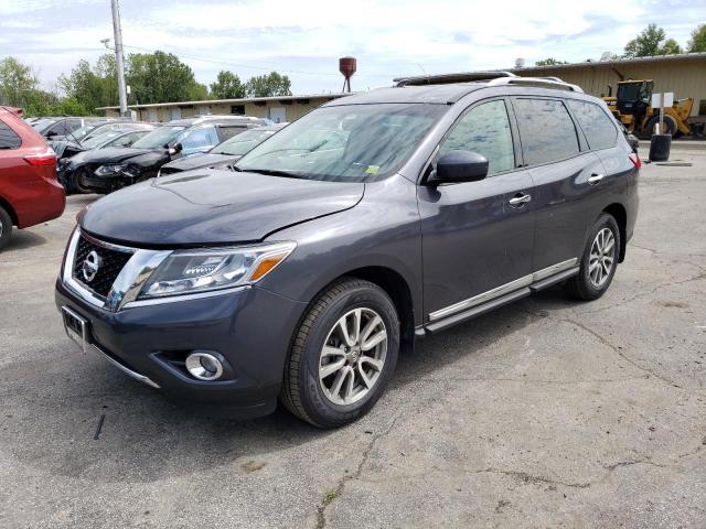 5N1AR2MM7DC688534 - 2013 NISSAN PATHFINDER S GRAY photo 1