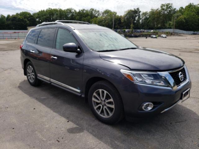 5N1AR2MM7DC688534 - 2013 NISSAN PATHFINDER S GRAY photo 4