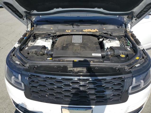 SALGS2SV1JA392262 - 2018 LAND ROVER RANGE ROVE HSE WHITE photo 12