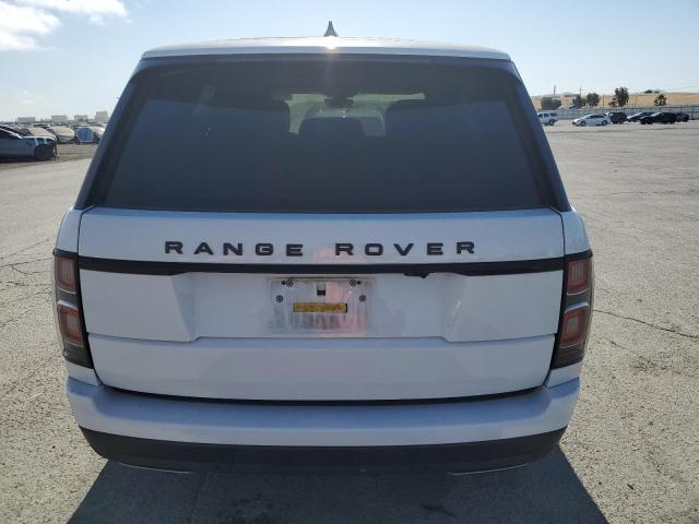 SALGS2SV1JA392262 - 2018 LAND ROVER RANGE ROVE HSE WHITE photo 6