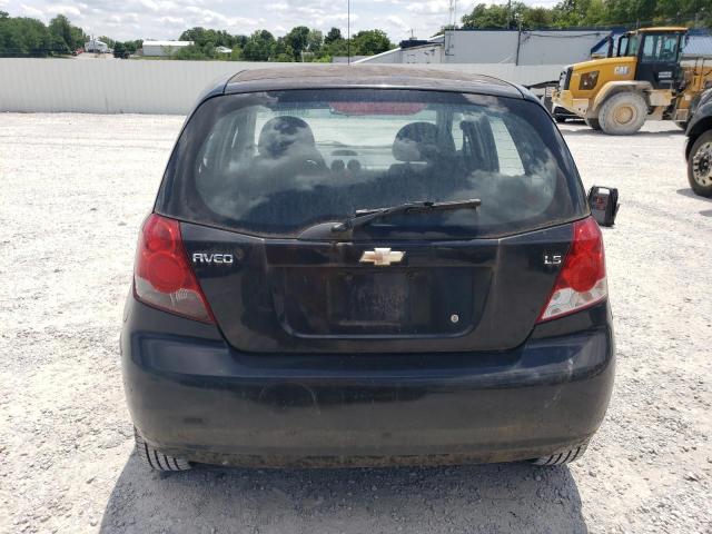 KL1TD66648B150250 - 2008 CHEVROLET AVEO BASE Grafit foto 6