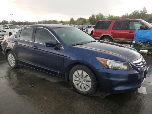 1HGCP2F35CA133715 - 2012 HONDA ACCORD LX BLUE photo 4