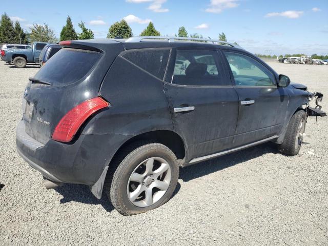 JN8AZ08W47W659987 - 2007 NISSAN MURANO SL BLACK photo 3