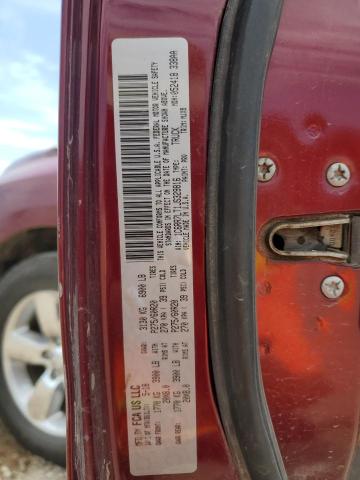 1C6RR7LT1JS329816 - 2018 RAM 1500 SLT Bordeaux Foto 12