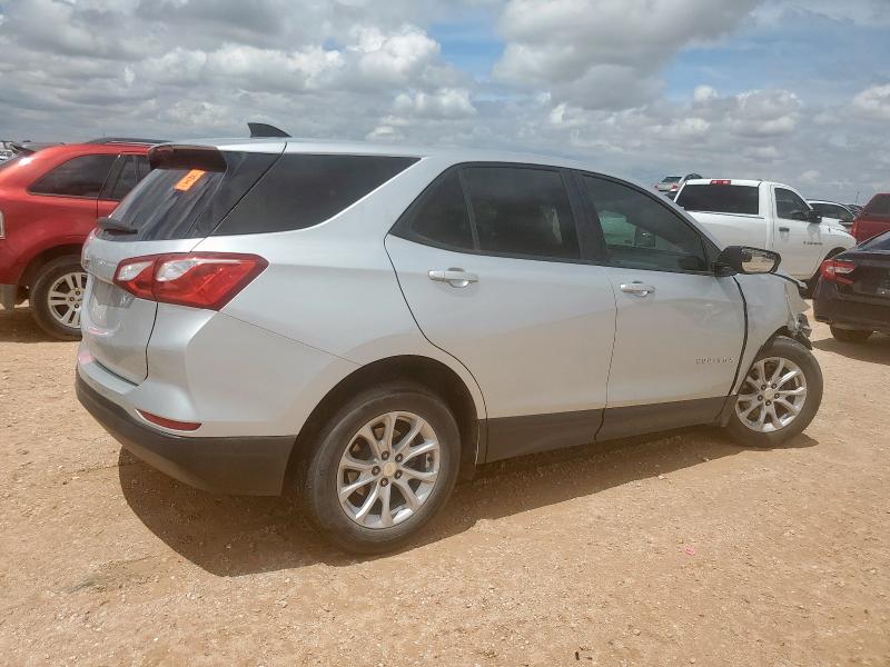 3GNAXHEV6MS104193 - 2021 CHEVROLET EQUINOX LS SILVER photo 3