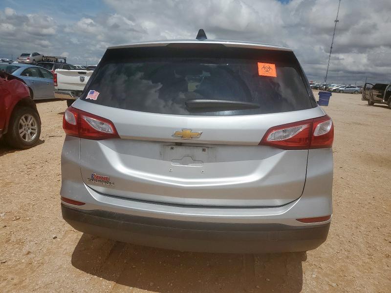 3GNAXHEV6MS104193 - 2021 CHEVROLET EQUINOX LS SILVER photo 6