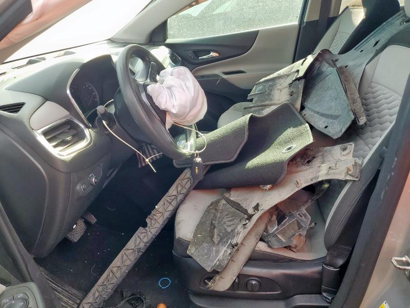 3GNAXHEV6MS104193 - 2021 CHEVROLET EQUINOX LS SILVER photo 7