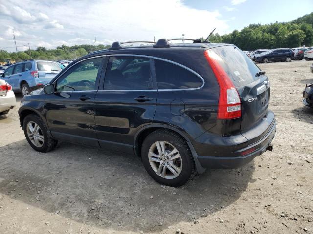 5J6RE4H75AL039145 - 2010 HONDA CR-V EXL BLACK photo 2