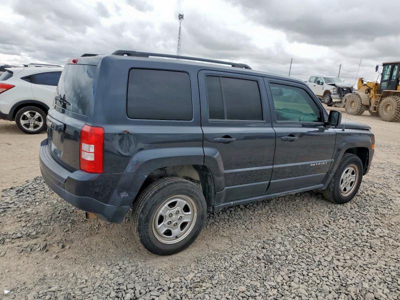 1C4NJRBB5GD585814 - 2016 JEEP PATRIOT SPORT CHARCOAL photo 3