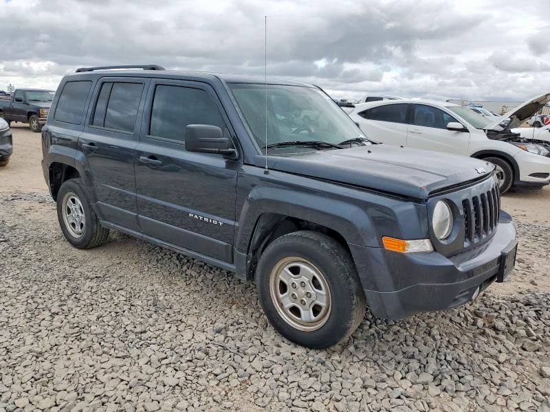 1C4NJRBB5GD585814 - 2016 JEEP PATRIOT SPORT CHARCOAL photo 4