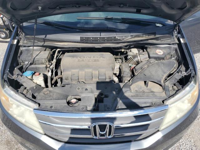 5FNRL5H95DB069739 - 2013 HONDA ODYSSEY TOURING 灰色 照片 12