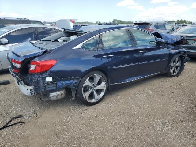 1HGCV2F97KA028165 - 2019 HONDA ACCORD TOURING BLUE photo 3