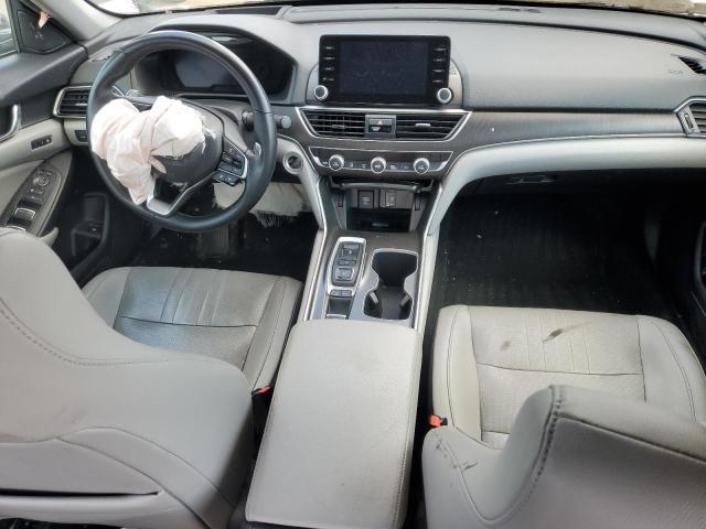 1HGCV2F97KA028165 - 2019 HONDA ACCORD TOURING BLUE photo 8